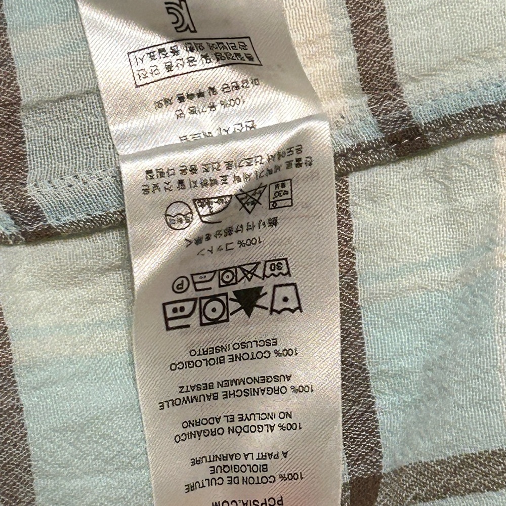 Patagonia‎ Men's Sky Blue Plaid Shirt - Picture 4 of 10